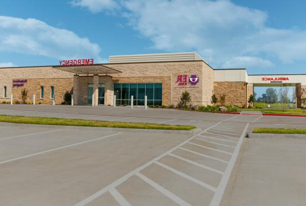 德克萨斯州安娜急诊室的外景照片